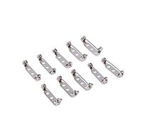 Lot de 50 Broches de Sécurité Argent 25mm avec Fermoir à Ressort pour Loisirs Créatifs, Bijoux, Couture et Bricolage