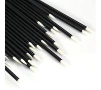 Lot de 50 Brosses Souples Utiles Pour Les Yeux et Lèvres, Eyeline - Micro Applicateur Kit Pinceaux Cosmétiques Parfaits Maquillage Quotidien Pinceau Paupière en Sponge Brosse à Manche Professionnels
