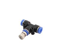 Lot de 50 buses de brumisation de 6 mm avec connecteur en T à accès rapide de 6 mm for arrosage de jardin et aménagement paysager(Nozzle 0.8mm)