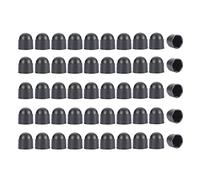 Lot de 50 cache-écrous hexagonaux, M8 x 13 x 15 cm, capuchons de protection en plastique pour boulons, vis hexagonales hexagonales