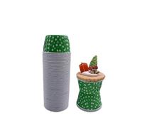 Lot de 50 caissettes à cupcakes en papier, idéales for les mariages et anniversaires Caissette Muffins Papier(Green)