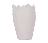 Lot de 50 caissettes à cupcakes en papier sulfurisé de taille standard, faciles à nettoyer, résistantes à la graisse, passent au four
