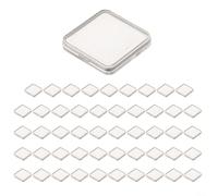 Lot de 50 capsules de pièces de monnaie, pour collectionneurs, supports de pièces commémoratives réglables avec joints, étuis de protection en plastique, pour yuan de 17 mm à 30 mm, boîte de rangement