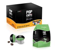 Lot de 50 capsules Pop Café Moka-UNO 2 crème compatibles Un System Ily Kimbo