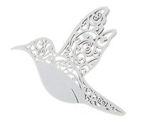 Lot de 50 cartes blanches découpées au laser avec nom de colibri pour verre de vin Arts Papier Processus professionnel