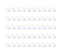 Lot de 50 cartes de numéro de table de mariage avec nom de siège pour décorer un dîner de Noël en forme de cœur