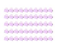 Lot de 50 cartes de numéro de table de mariage avec nom de siège pour décorer un dîner de Noël en forme de cœur