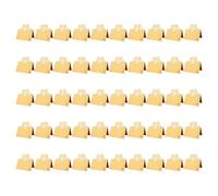Lot de 50 cartes de numéro de table de mariage avec nom de siège pour décorer un dîner de Noël en forme de cœur