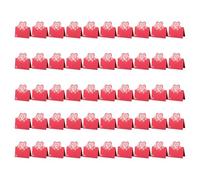 Lot de 50 cartes de numéro de table de mariage avec nom de siège pour décorer un dîner de Noël en forme de cœur