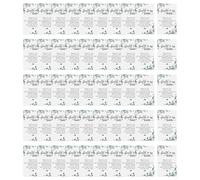 Lot de 50 cartes de prière sympathique avec cartes de sympathie - Carte de consolation - 2 x 7,5 cm - Pour funérailles et deuil