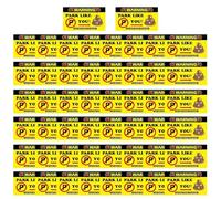Lot de 50 cartes de stationnement avec inscription « You Suck at Parking » « Hey You Suck at Parking » - Tickets d'infraction au stationnement - Pour homme et femme
