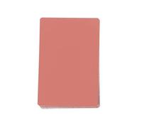 Lot de 50 cartes de visite vierges en aluminium pour gravure à la maison, au bureau, 9 couleurs