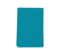 Lot de 50 cartes de visite vierges en aluminium pour gravure maison, bureau, cartes clients - 9 couleurs par sublimation