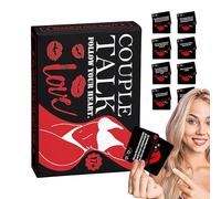 Lot de 50 cartes de vœux d'amour pour la Saint-Valentin, carnet de bons pour couples | Jeu de cartes à jouer étanche, jeux de cartes spéciaux avec texte clairement imprimé pour des gestes romantiques