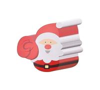 Lot de 50 cartes en papier pour décorations de Noël, emballage de sucette de fête, sac de bonbons, fournitures de Noël