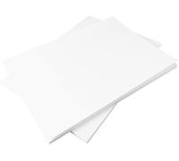 Lot De 50 Cartes Multi-Usages En Papier 225 G/M² De Qualité Supérieure, Lisses Et Nettes - Blanc Vif - Pour La Fabrication De Papeterie, La Maison Ou Le Bureau Et Les Loisirs Créatifs