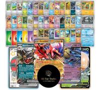Lot de 50 cartes Pokémon + Rares GX EX ou V Card Starter Pack avec entraîneurs et énergie, pack de cartes à collectionner en BB-Toy-Trades