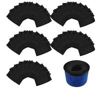 Lot de 50 chaussettes filtrantes de rechange pour skimmer de piscine, maille en nylon élastique conçue pour capturer les feuilles, les cheveux et les débris, réduit l'entretien du filtre et protège