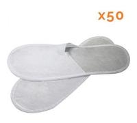 Vivezen - Lot de 50 chaussons premium femme jetables