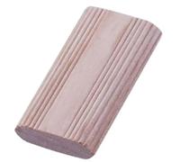 Lot de 50 chevilles domino en bois de hêtre for menuiserie, connecteurs for meubles, blocs de connexion, chevilles en bois(40x8mm)