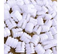 Lot de 50 chevilles en plastique 10,6 mm x 10,6 mm, pour réparation de charnière d'armoire, chevilles d'expansion de charnière, trou de perçage de 10 mm - Vis M6