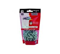 Lot de 50 chevilles et vis à visser vix VXTRDP50