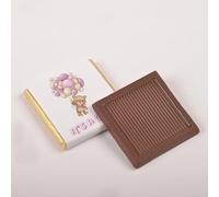 Lot de 50 chocolats mignons avec des motifs It's a Girl & Boy, cadeaux pour baby shower (Girl - Bear Design)