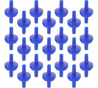 Lot de 50 clapets anti-retour unidirectionnels en plastique pour pompe à air d'aquarium - Accessoires de contrôle du flux d'air - Belle finition