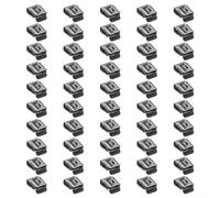 Lot de 50 clips de câble en acier inoxydable pour module photovoltaïque gestion des fils Design solide et robuste