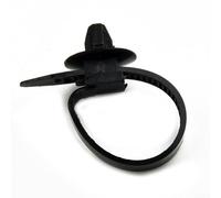 Lot de 50 clips de fixation de câble en nylon, 80 mm x 5 mm pour la gestion du faisceau de câbles de voiture, fixation de sangle fournie, et flexible, pour les amateurs de bricolage automobile