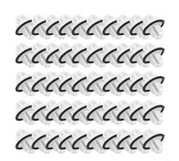 Lot de 50 clips de fixation de pare-chocs pour Mercedes Sprinter W906 W907 W910 A9109910000 en plastique pour moulure latérale Blanc Remplacement