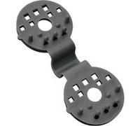 Linxor - Lot de 50 Clips de Fixation pour Brise Vue, bâche ou Toile d'ombrage - Plusieurs Coloris