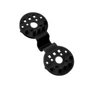 Linxor - Lot de 50 Clips de Fixation pour Brise Vue, bâche ou Toile d'ombrage - Plusieurs Coloris