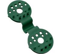 Linxor - Lot de 50 Clips de Fixation pour Brise Vue, bâche ou Toile d'ombrage - Plusieurs Coloris