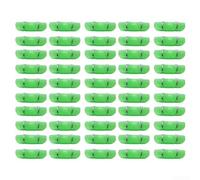 Lot de 50 clips de fixation pour film de serre pour un entretien sûr et stable de la structure du jardin