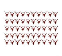 Lot de 50 clips de greffe en plastique pour concombre, aubergine, pastèque pour permettre un flux fiable de nutriments après greffe (bouche plate)