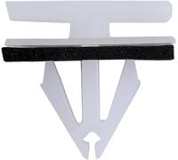 Lot de 50 clips de seuil de jupe latérale en plastique avec joint en éponge compatibles avec Edge Fiesta Kuga Mustang C520 5270438 5264089