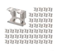 Lot de 50 clips de vidange de panneau solaire pour enlever les boues 30-45 | Alliage d'aluminium de qualité supérieure, résistant à la rouille, durée de vie de plus de 20 ans, résistant aux intempéries