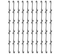 Lot de 50 clips de vigne résistants aux intempéries | Clips support pour vigne pour fruits framboise rose kiwi extérieur vignoble jardin