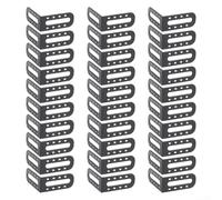 Lot de 50 clips pour système de nivellement de carrelage, sol et mur pour ajusteurs d'entretoises de carrelage, plastique dur pour nivellement de carrelage, outils de construction