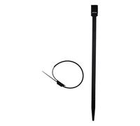 Lot de 50 colliers de câblage 6x 175mm - Noir - Zenitech