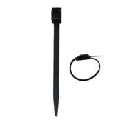 Lot de 50 colliers de câblage 6x114mm - Noir - Zenitech