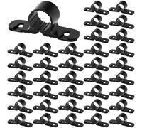 Lot de 50 colliers de serrage en plastique pour tuyaux PEX Cuivre CPVC avec caractéristiques résistantes au gel pour chauffage hydraulique et conduites d'eau potable (1/2)