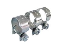 Lot de 50 colliers de serrage for tuyaux de 6 à 20 mm, pinces à anneau, for tuyaux automobiles, outil fixe(8-10mm)