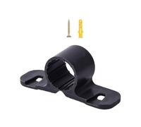 Lot de 50 colliers de serrage pratiques de 1,9 cm haute résistance pour tuyaux Pexs en cuivre CPVC avec vis et ancrages