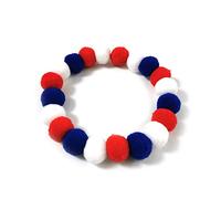 Lot de 50 colliers pour chien avec nœud papillon et fleur arc-en-ciel