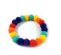 Lot de 50 colliers pour chien avec nœud papillon et fleur arc-en-ciel