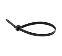 Lot de 50 colliers réutilisables 7,6x 250mm - Noir - Zenitech