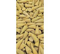 Lot de 50 cônes d'encens parfumés à la citronnelle pour l'intérieur, le jardin, l'extérieur, le yoga, la citronnelle, le camping