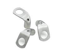 Lot de 50 connecteurs de bornes de câbles en cuivre étamé de type L - Cosses à sertir à angle droit de 90 degrés for modèles T6, T10, T16 et T25(T16*8)